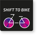 logo shift to bike